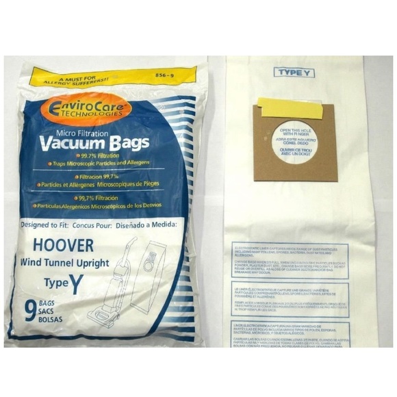 Hoover Part#4010100Y - (9 Type Y bags & (2) 38528-033
belts) - Picture 3 of 5